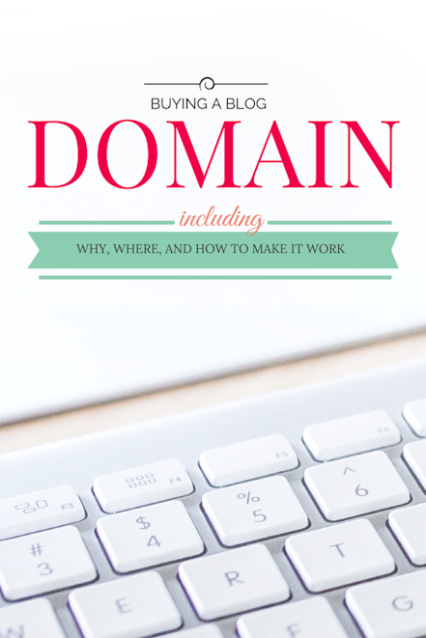 Buying a Blog Domain